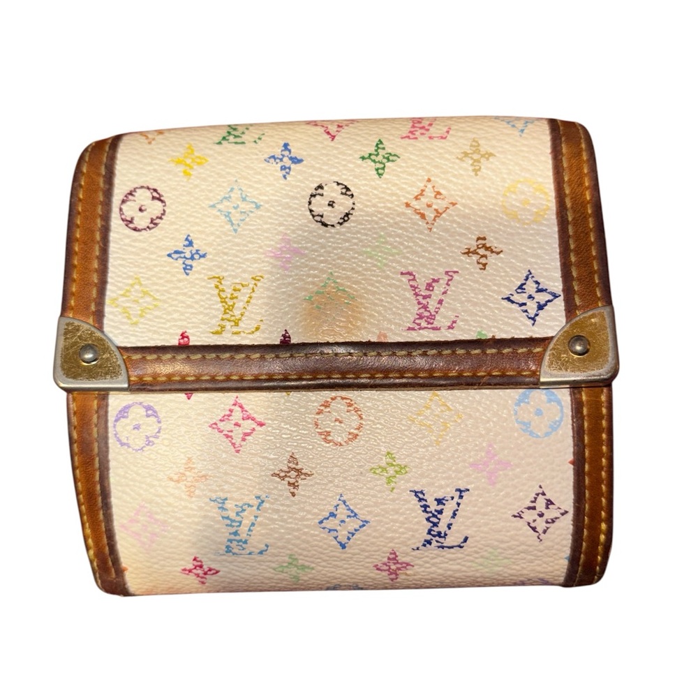 Authentic Louis Vuitton Multicolor Monogram Wallet